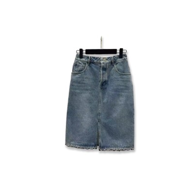 CHANEL DENIM SKIRT